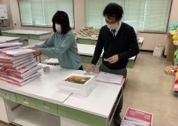 教科書が届きますよ～