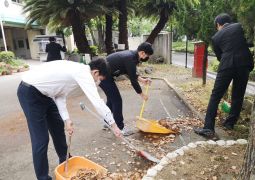 とうこうれんしゅう、がんばってね