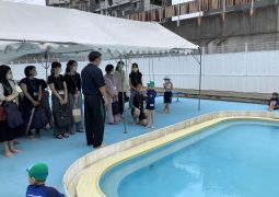 7月３日プール開き