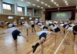 スポーツデー　練習開始