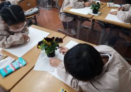 クレヨンの使い方