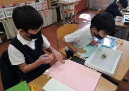 授業のようす５（１の１）