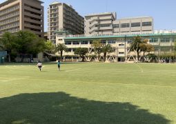 学校ひとりじめ♪校内ラリー