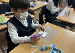 ぶんぶんゴマを作ったよ