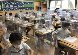 ３年での初めてのテスト