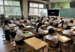 自分たちで頑張りました。