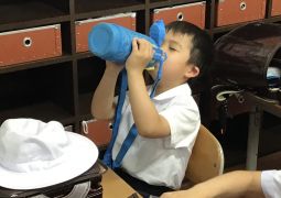 06.07.支柱を立てたよ