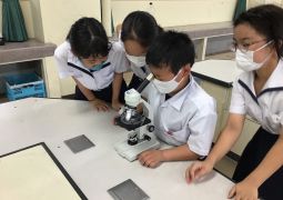 教室に「メダカ」？！