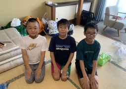 宿舎での様子（５階）