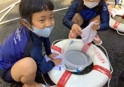 07.21.浮き輪洗いチャレンジ！