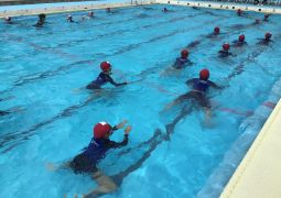 クロールテスト＆ラスト隊列泳ぎ