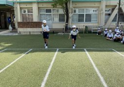 50m走　※4点連絡があります