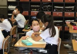 楽しみ！実習生の先生の授業！