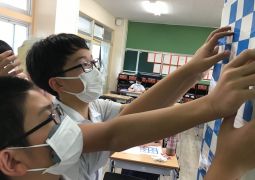 スポーツデーへ向けて〜入退場門〜