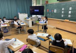 久しぶりの参観日