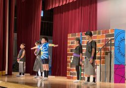 学芸会練習も大詰め