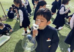 11.12.シャボン玉チャレンジ！