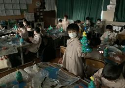 12.03.ついに完成、クリスマスツリー♪