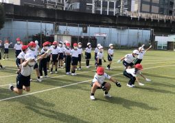 立ち幅跳びをしたよ！