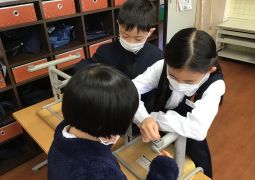 12.23.教室をきれいにしたよ！