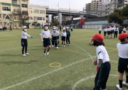 大繩にチャレンジ！