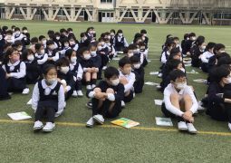 避難訓練がありました