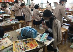 学校に来ることで…