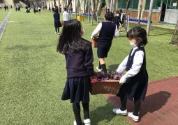 卒業式に向けて