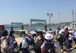 2022.4.20．港に到着！