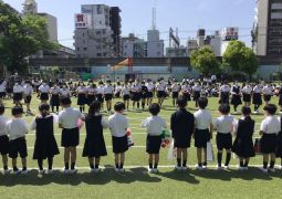 4.28． 1年生を迎える会