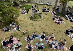 ひなまつお弁当タイム