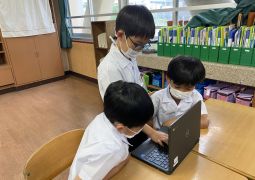 リーダーとしてがんばっています。