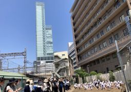 さつまいもの苗を植えたよ！