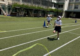 今日の５年生の様子