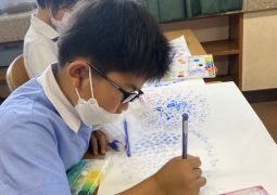 紫陽花の絵が仕上がりました！