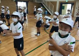 スポーツデーの練習開始