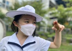 久しぶりの学校で