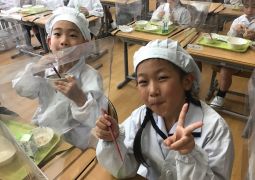 久しぶりの給食！