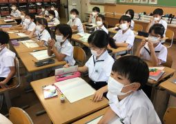 明日は実習最終日