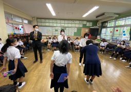 実習生とのお別れ