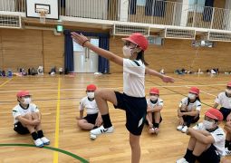 今日の練習は雨が降ったけれど。。。