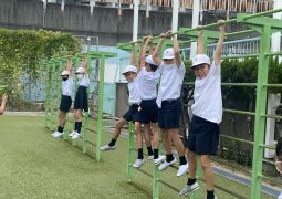 今日は実習の先生たち頑張ったDay！