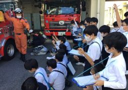 阿倍野消防署見学