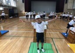 10.19.跳び箱頑張ったよ！