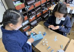 つくる活動を通して