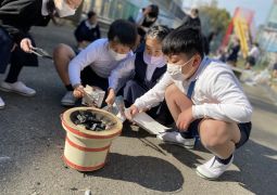 七輪をつかってみよう