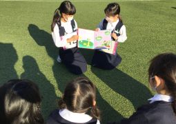 読み聞かせをしました！〜トリオタイム〜