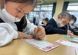 02.24. ６年生へ心を込めて