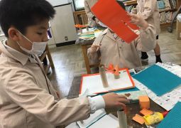 2.7.図工室での学習！