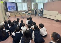 視力検査をしました。